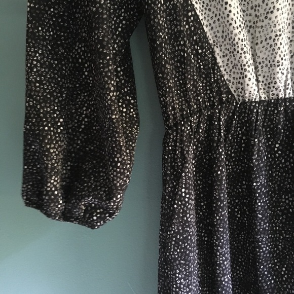 H&M Black and White Patterned Dress - Picture 3 of 5